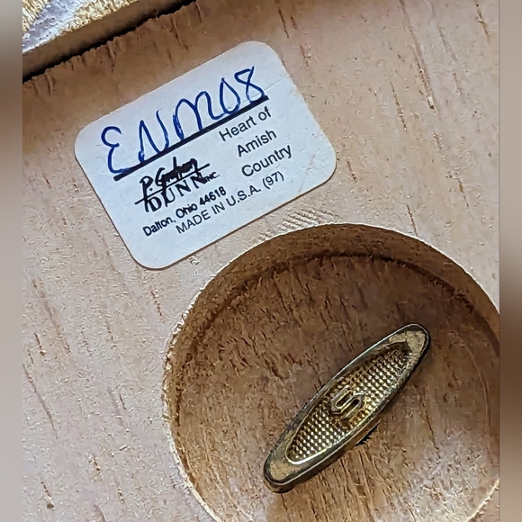 Vintage Amish P Graham Dunn Heart of Amish Country Musical Bird House - Picture 10 of 10